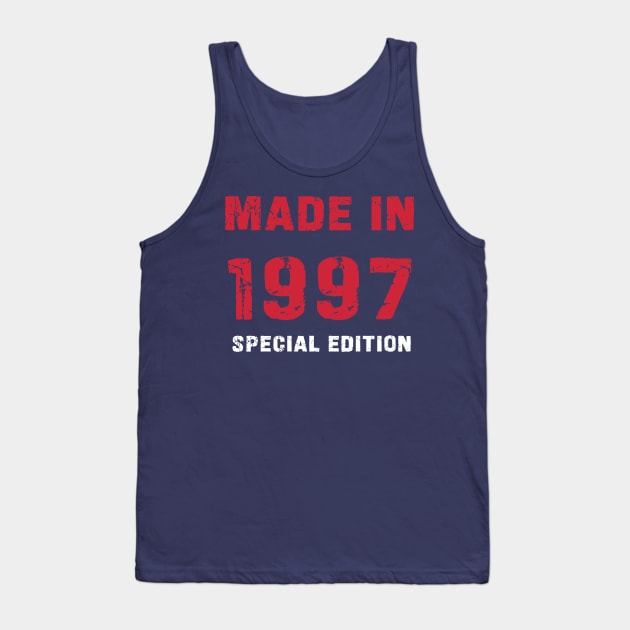 Made In 1997 - 26 Years of Happiness Tank Top by PreeTee 